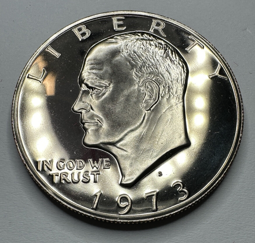 1973-S Eisenhower "IKE" $1 Dollar PROOF Coin from US Mint Proof Set
