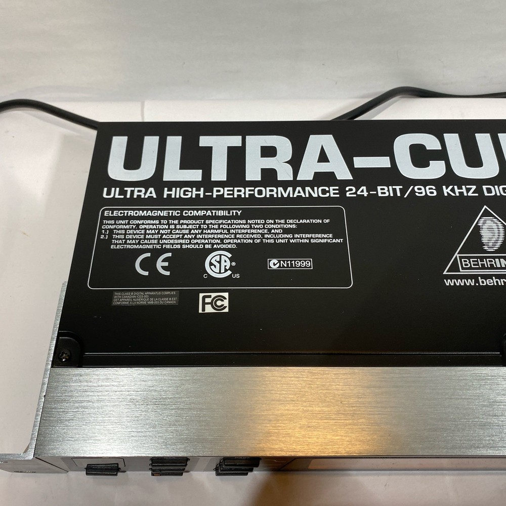 Behringer Ultracurve Pro DEQ2496 2-channel Equalizer and Mastering Processor