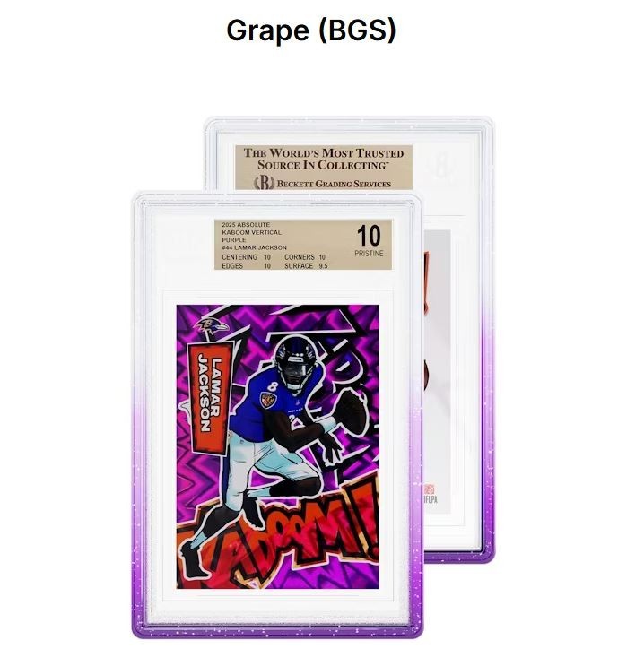 Graded Guard ( BGS )Limited Edition Grape 🍇 PRESALE CONFIRMED ✅ Sealed 🔥