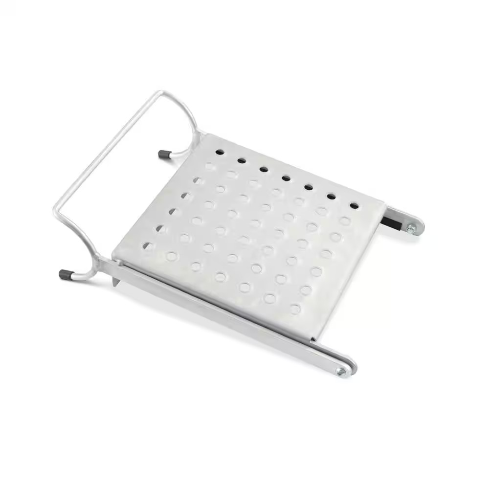 Step Platform Multiposition Ladder Accessory, 375 Lbs. Load Capacity, Compatible
