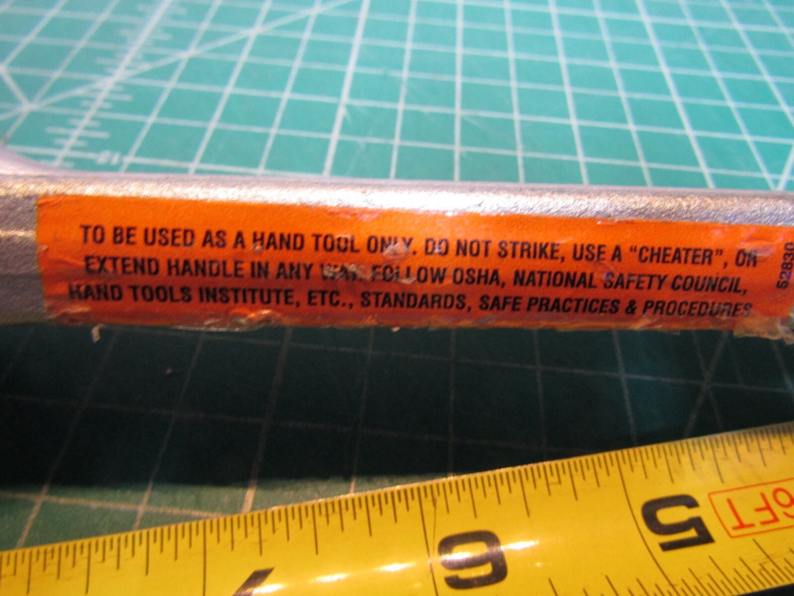 1 – New Reed Mfg VW10 Valve Wheel Wrench Double End NEW