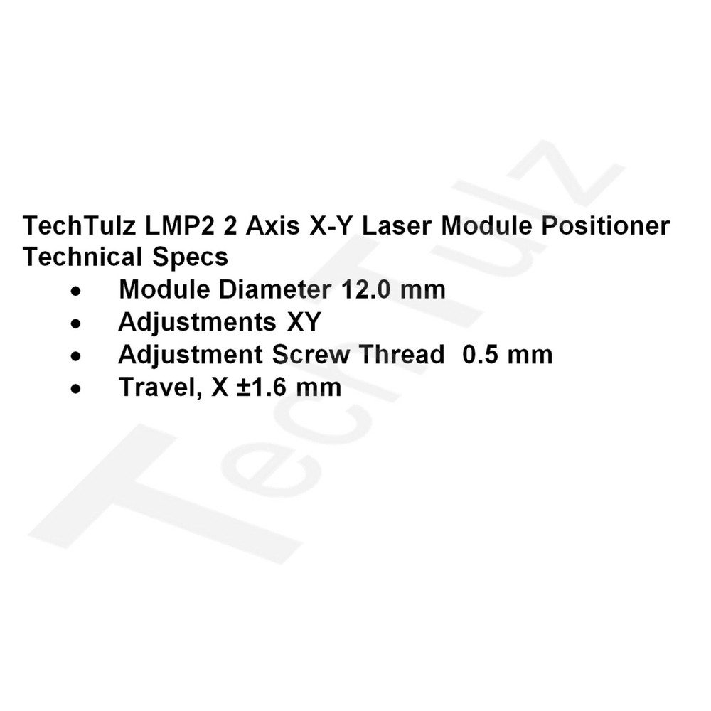 12 mm Laser Module Positioners 2 axis and 5 Axis