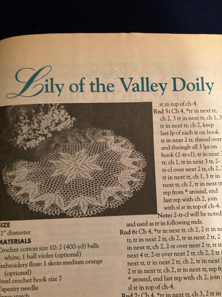 Old Time Crochet - Spring 1994
