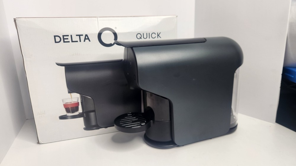 Delta Q Quick Single-Serve Coffee & Espresso Machine – Used –