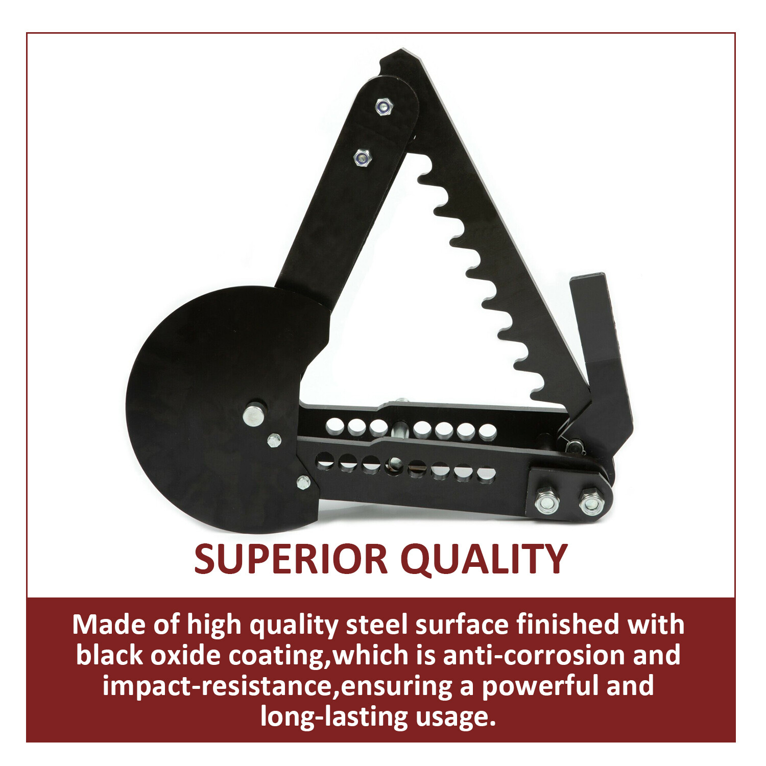 Steel Ratcheting Manual Pipe and Tube Bender -Bends up to 2" diameter tubing