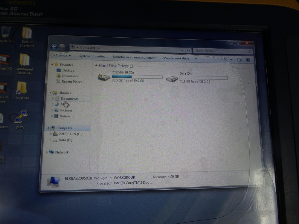 Fluke OptiView XG Network Analyzer Tablet