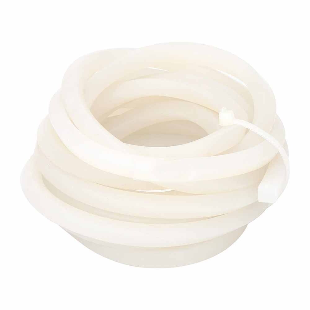Waterproof Solid Sealing Strip Silicone Rubber Square Strip Width 4mm-30mm White