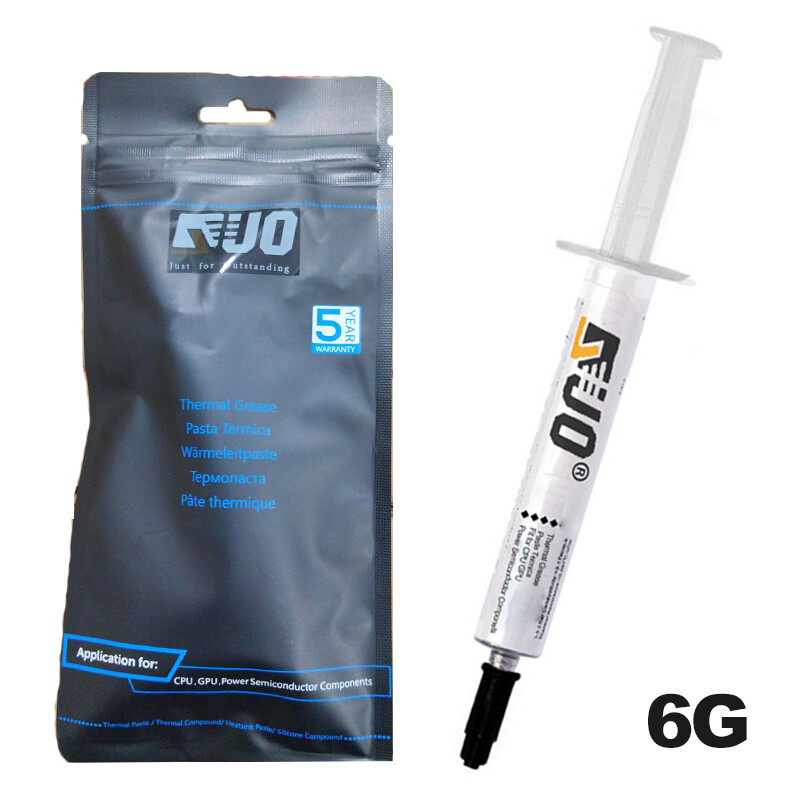 6G High Performance Gold Thermal Grease CPU Heatsink Compound Paste Syringe