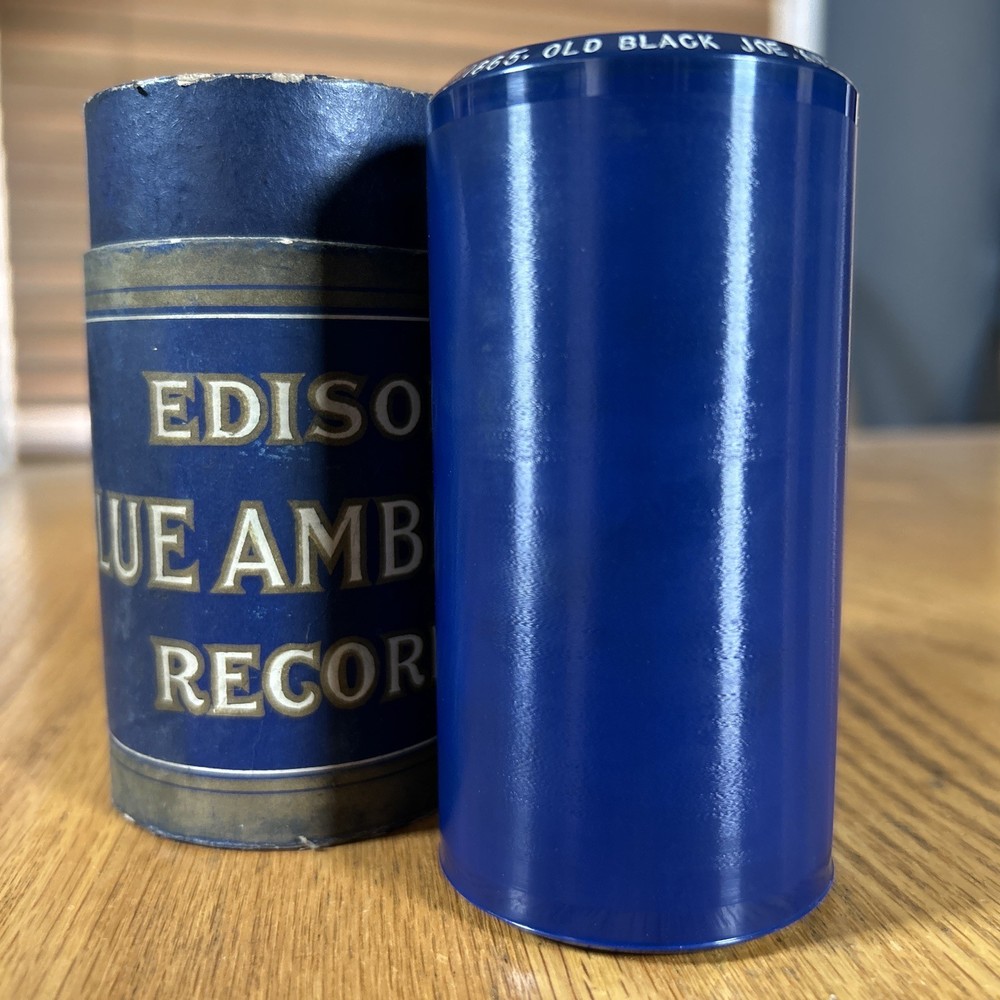 Edison Cylinder Record Old Black Joe 1865 Knickerbocker Quartet Untested