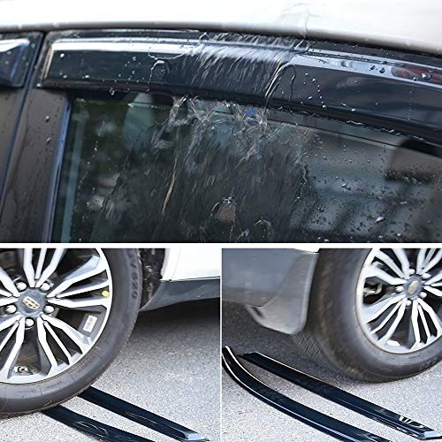 MB58 Side Window Visors Wind Vent Deflector,2pcs Outside for 2019-2021 Sprinter