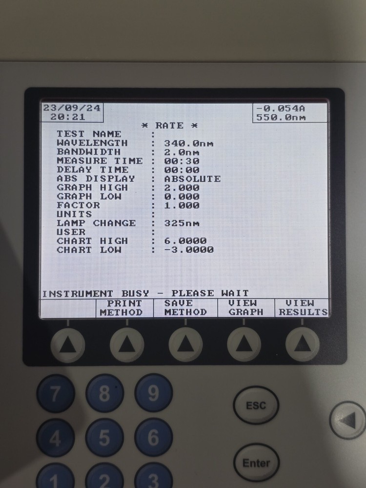 Thermo Evolution 160 UV/Vis Spectrophotometer