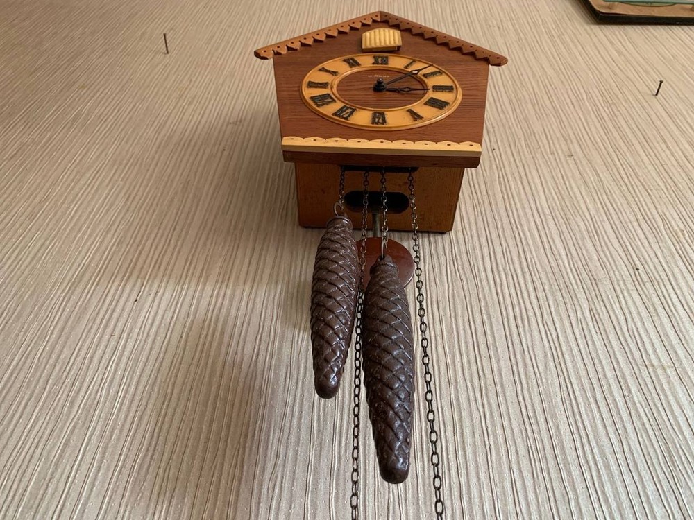 Soviet Vintage Cuckoo clock, USSR clock, Soviet working clock, Working cuckoo