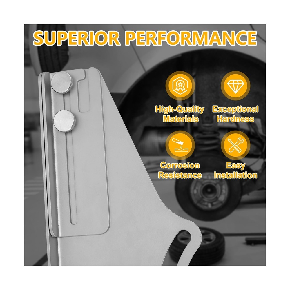 Toe Alignment Tool with 2 Tape Measures & Digital Angle Finder