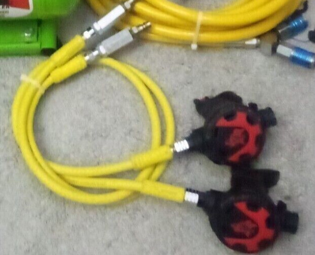 Hookah Diving 2 filter combo kit. Please don't Hookah dive without filtration