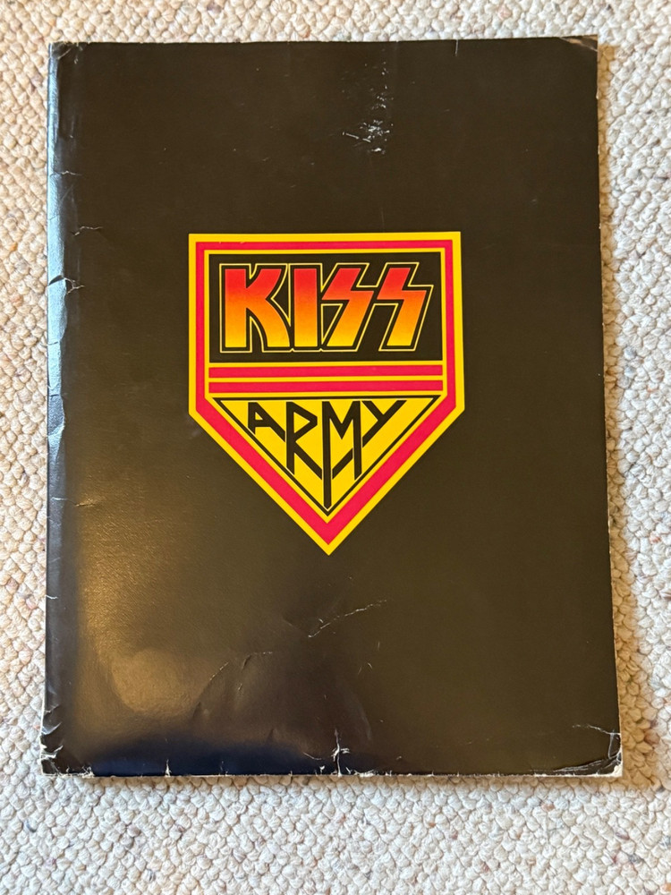 1976-77 Kiss Army Membership kit with extras
