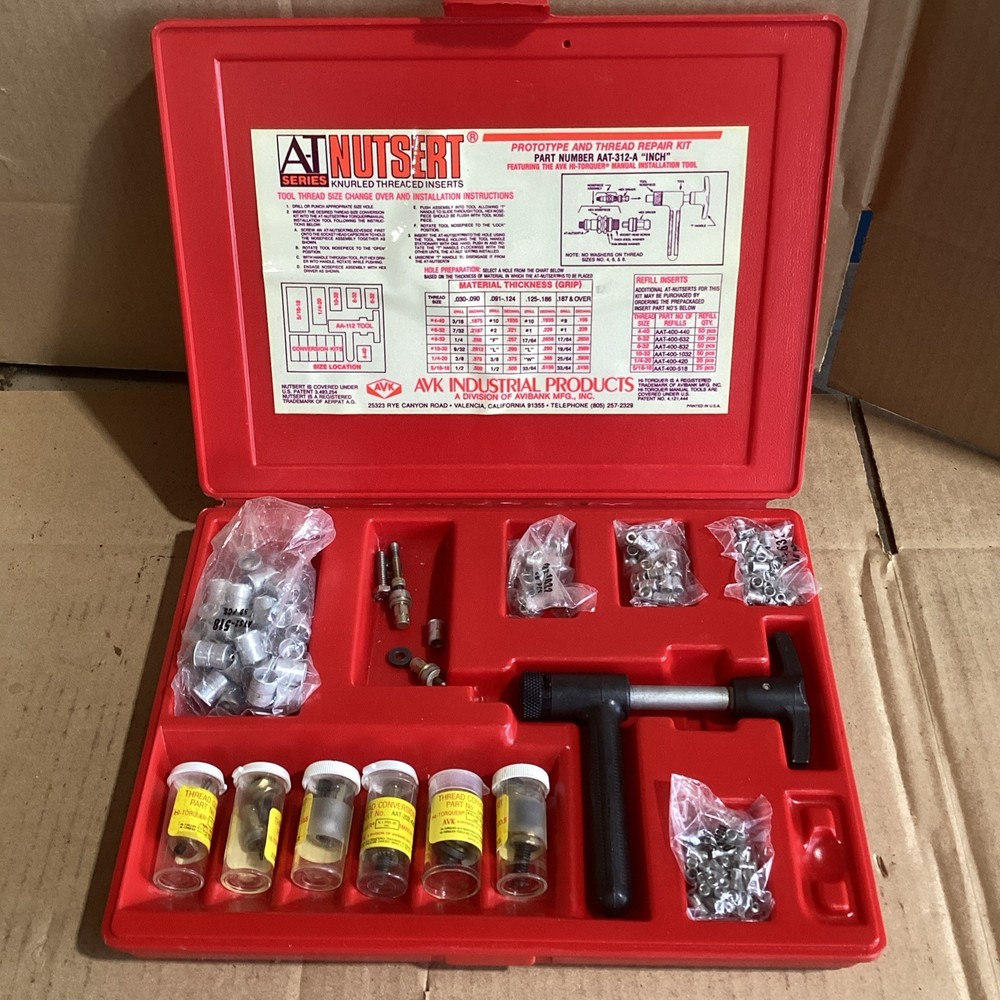 AVK Industries Prototype & Thread Repair Kit AAT-312-A