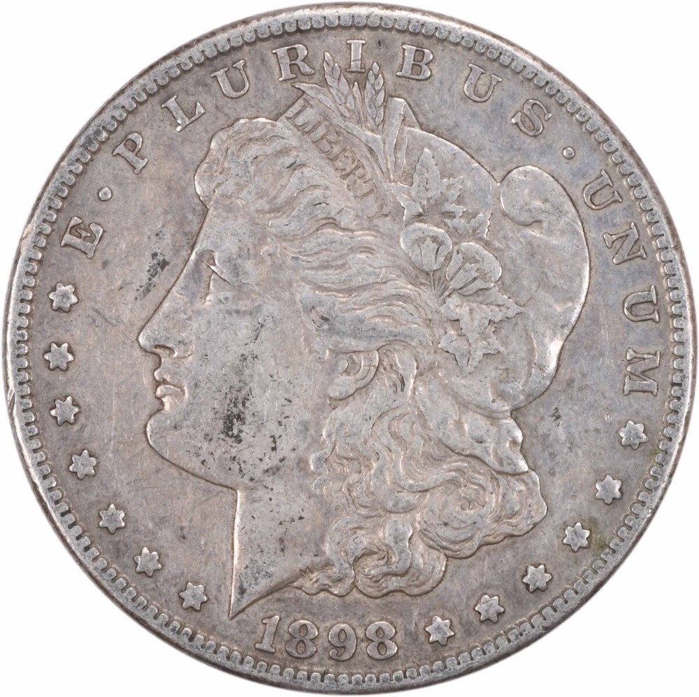 1898-S Morgan Silver Dollar Choice EF Uncertified #240