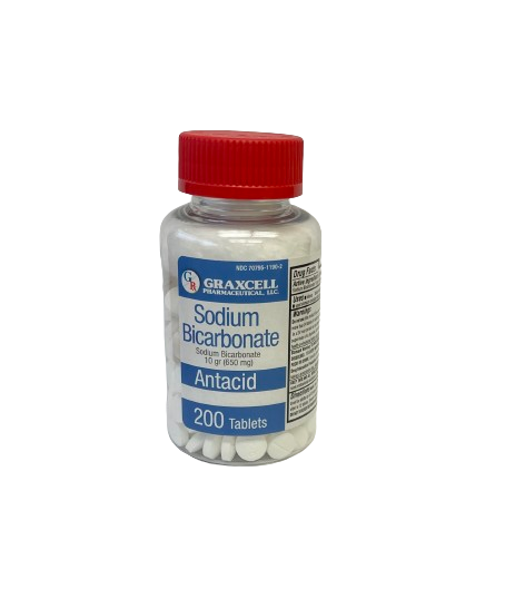 sodium bicarbonate 650 mg TABLETS