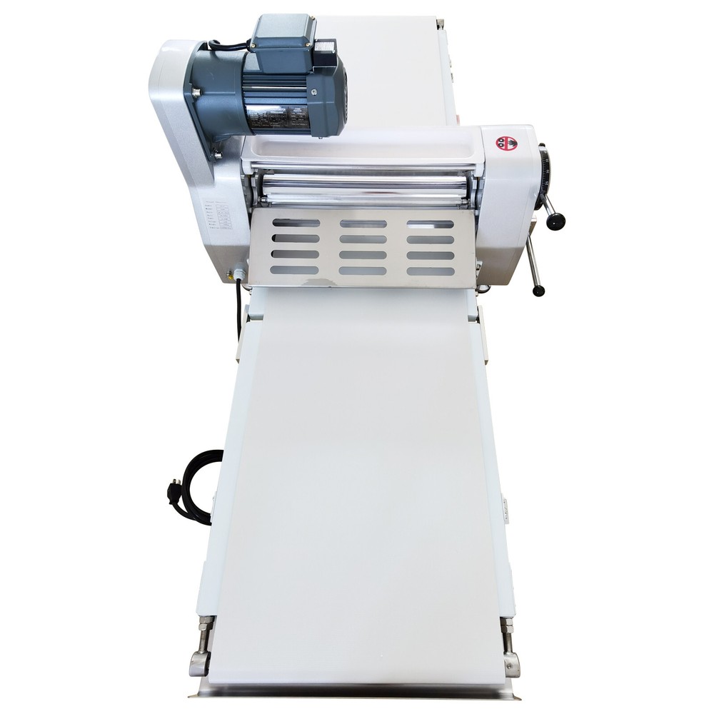 110V Dough Sheeter Reversible Roller Croissant Roller Sheeter for Pastry Dough