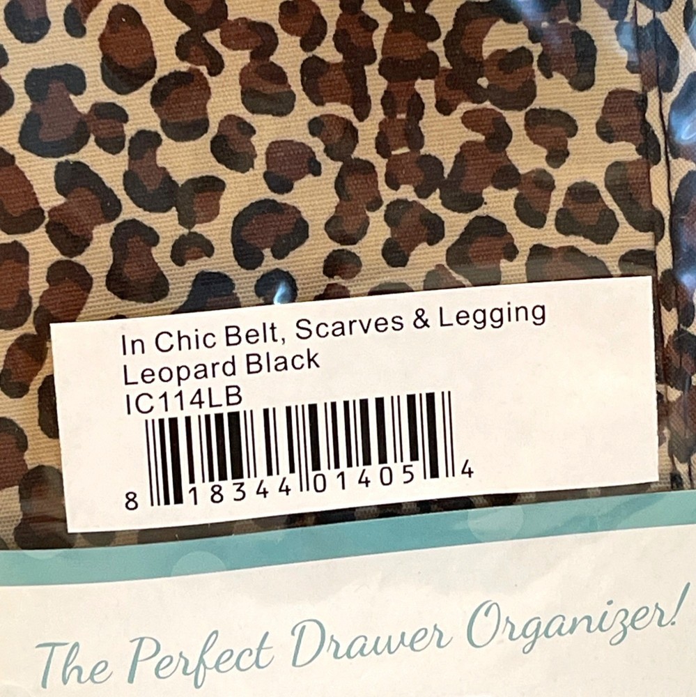 Perfect Drawer Accessory Organizer Storage Sections Compartments Leopard Print
