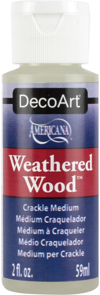 Weathered Wood Crackling Medium 2oz