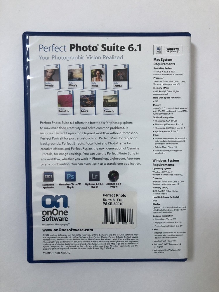 OnOne Software Perfect Photo Suite 6.1 Mac/Win