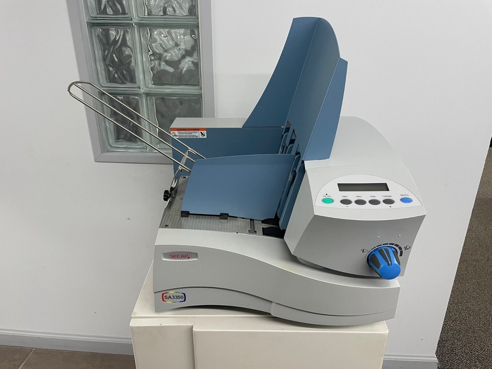 Secap SA3350 Address Printer - demo model  - Total Lifetime Count: 32,082
