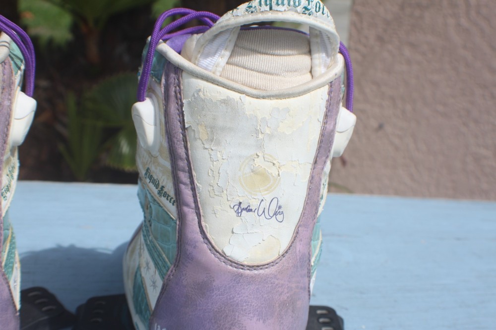 LIQUIDFORCE - WAKEBOARD BINDINGS - LIQUID LINER 2 - SIZE 7/8 - USED