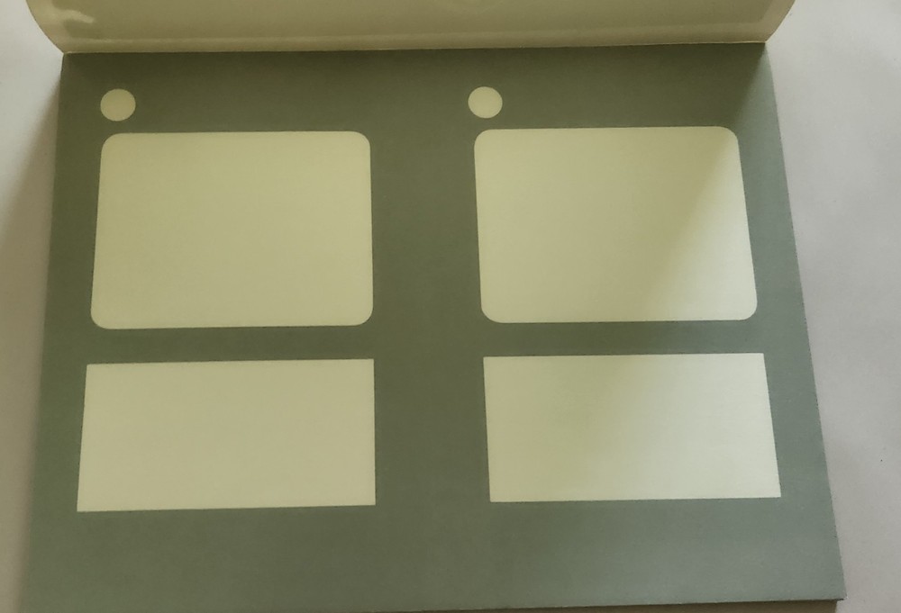 Maxima TV Blank Storyboards 30 Sheets, 4 frames per sheet. Grumbacher