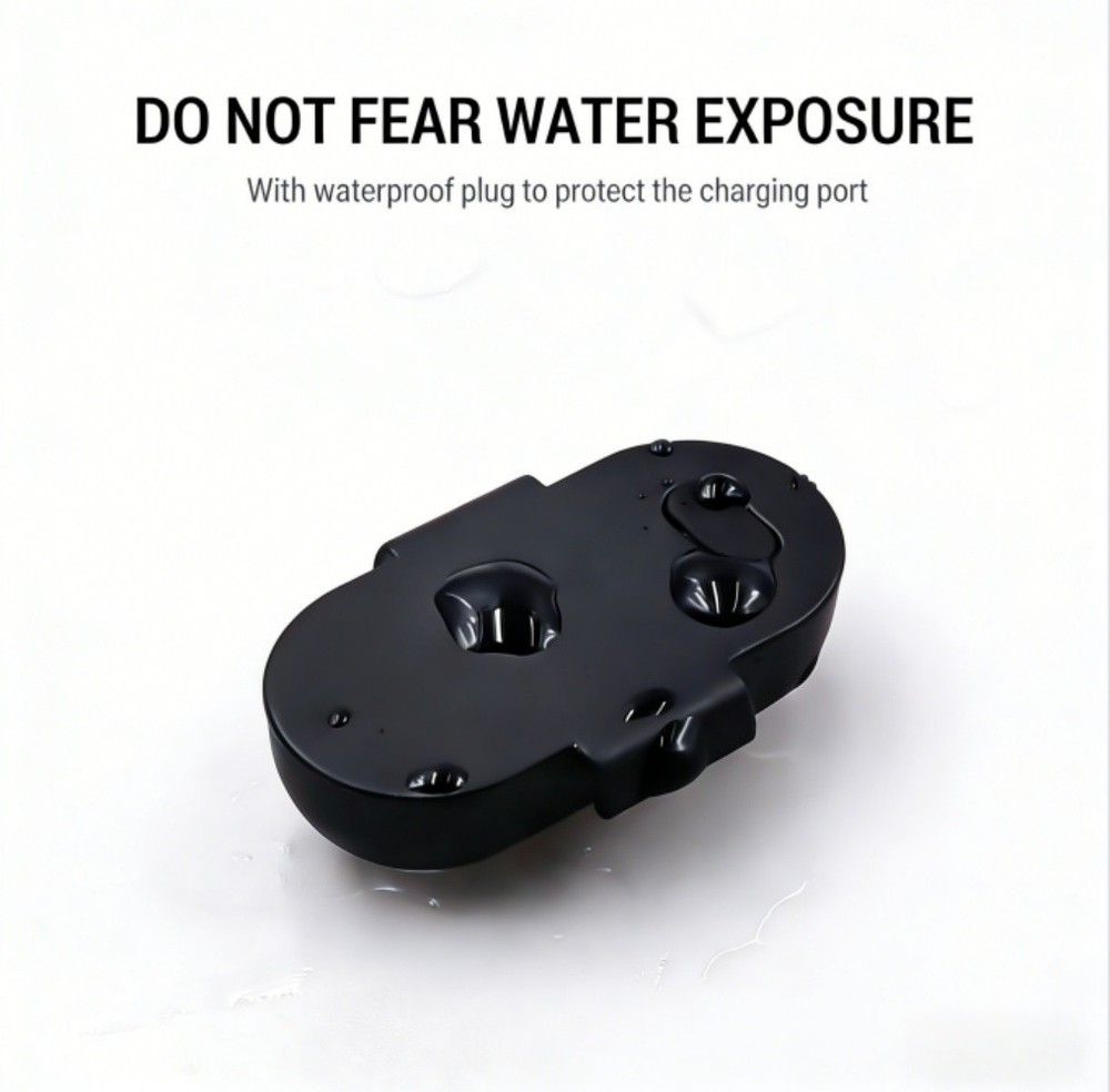 4PCS Multicolor LED Strobe Light W/ Remote Control Motorcycle Bike Warning Light