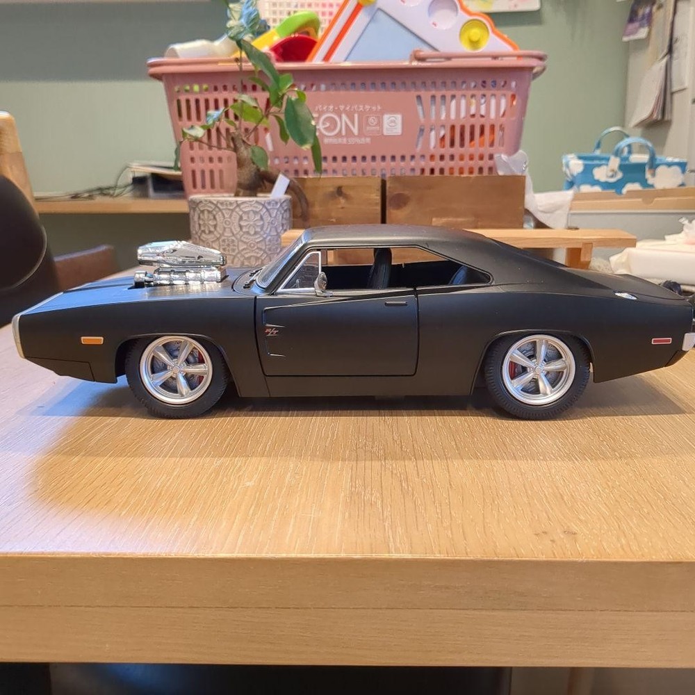 1970 Dodge Charger matte black