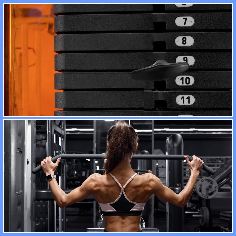 3Pcs Weight Stack Pin Gym Machine Universal Strength Training 3/8 x 6 Inch