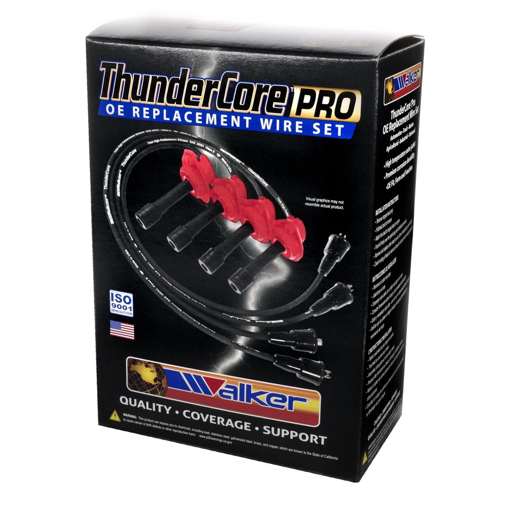 Walker Products ThunderCore PRO Premium Spark Plug Wire Set 924-1436