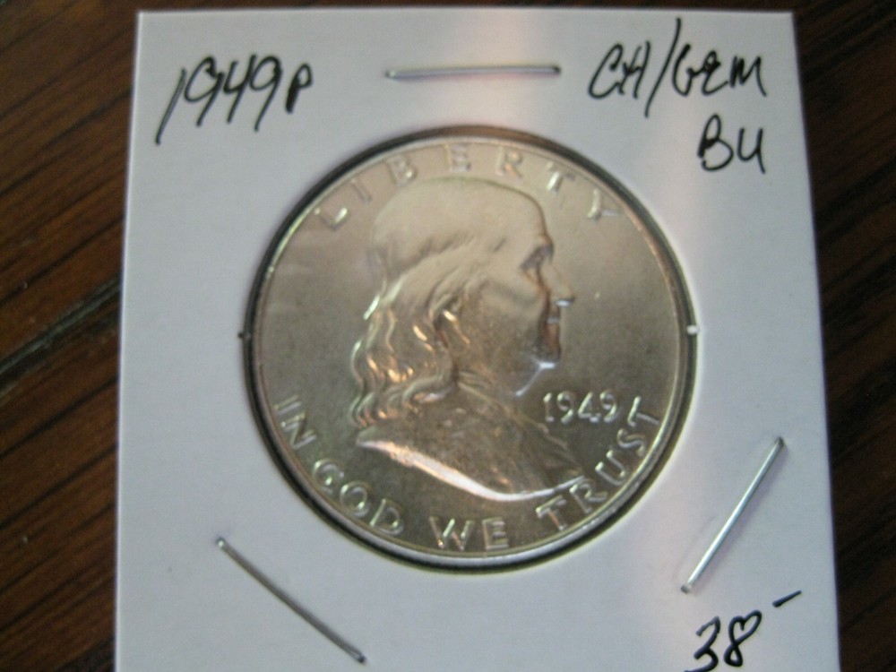 1949 Franklin Half Dollar Choice/Gem BU!
