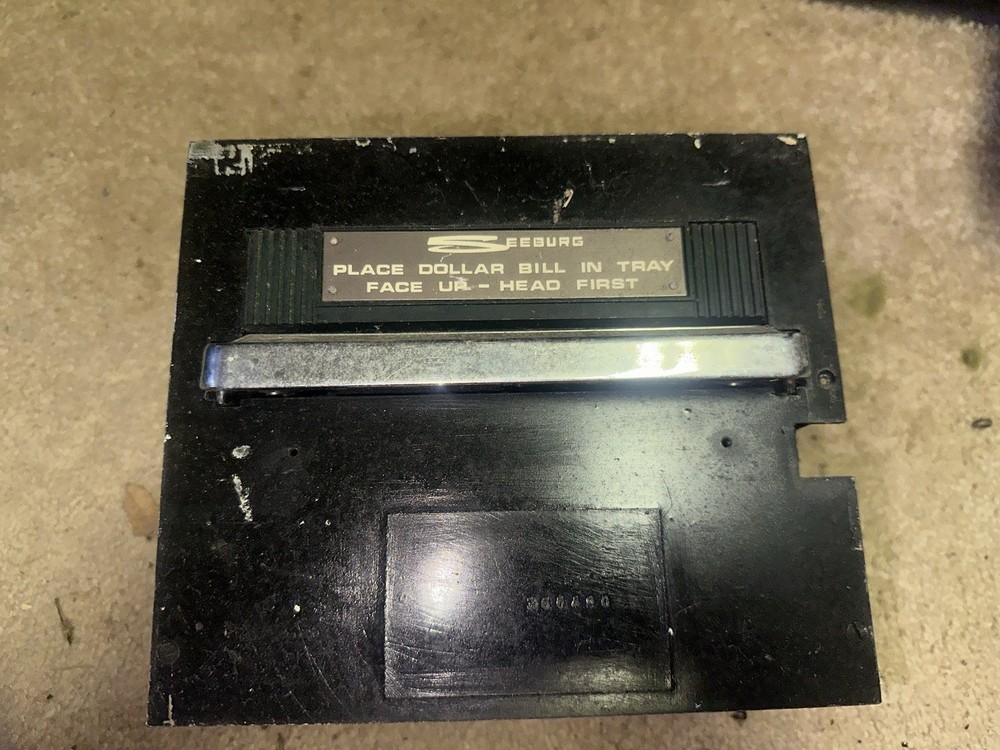 Original Seeburg Jukebox Dollar Bill Acceptor.