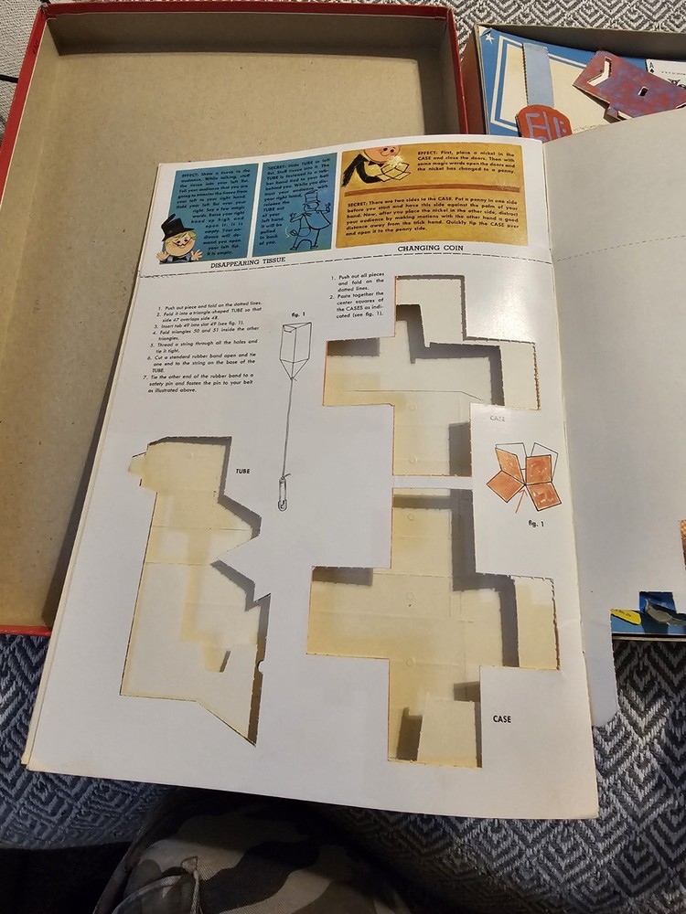 Vintage 1953 Magic Kit Transogram