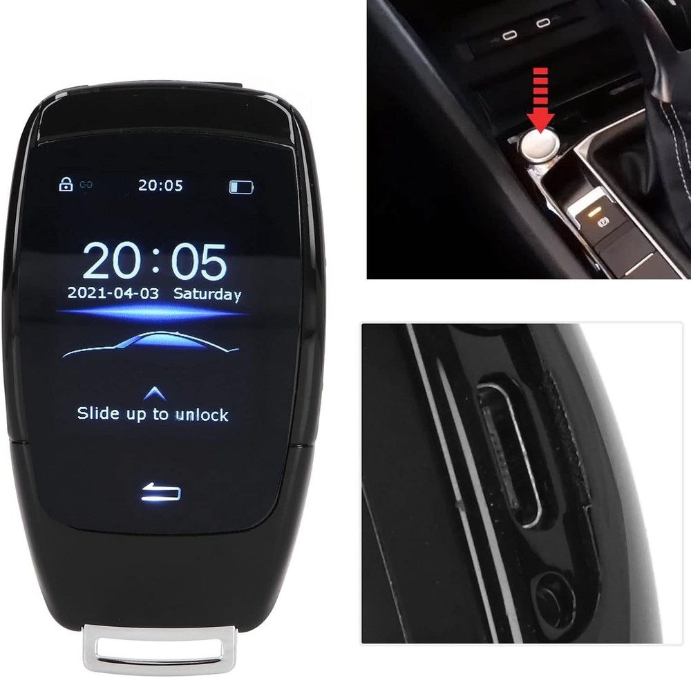 Smart Remote Key,TK900 LCD Smart Key Remote Keyless Entry for Start Stop Engine