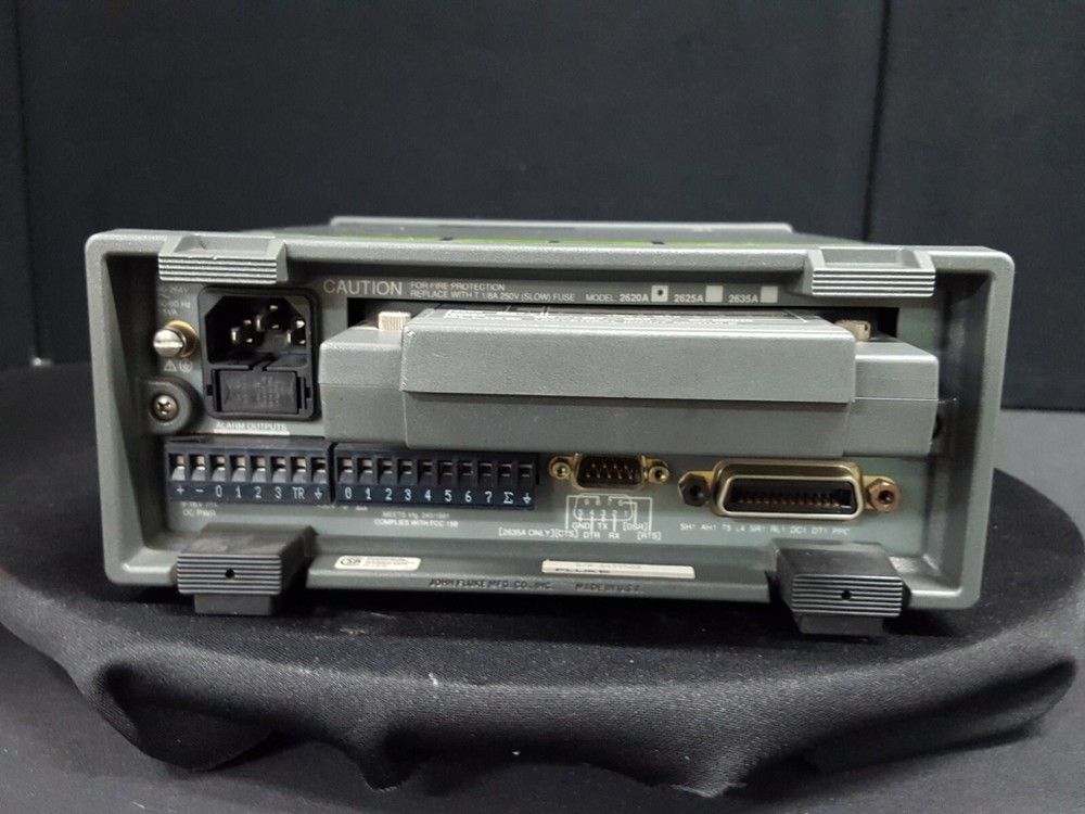 Fluke 2620A: Hydra Data Acquisition Unit Low Batt Error 6 - As-Is (9506)