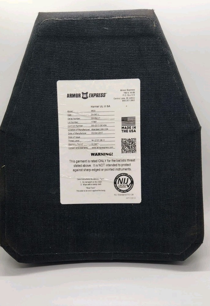 Armor Express 3600 Armor Plate