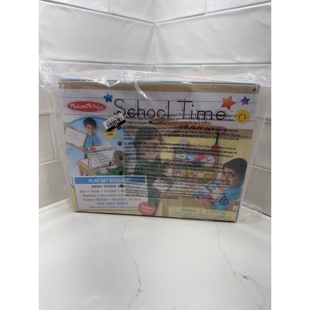 Melissa & Doug School Time! Classroom Play Set