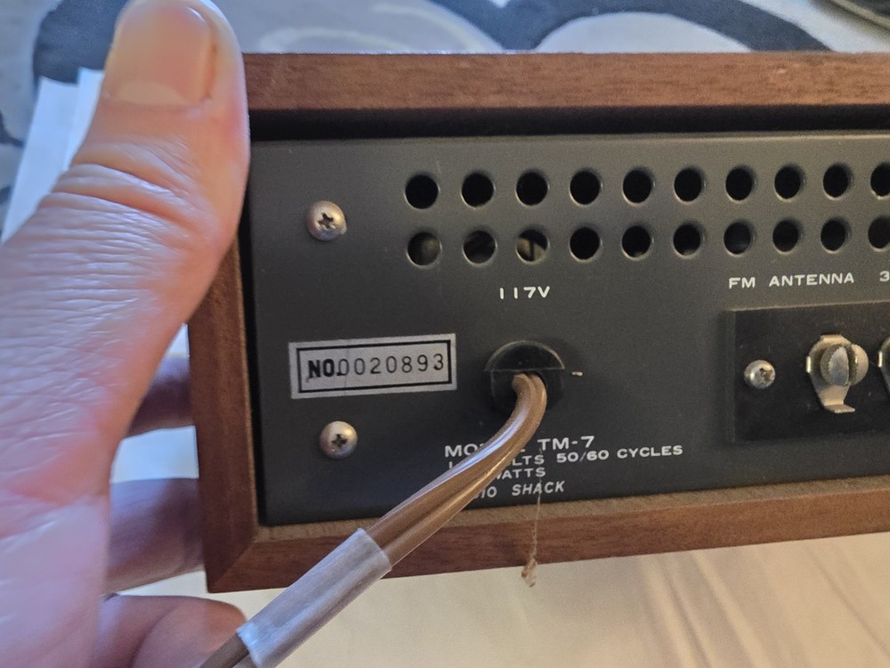 Realistic TM-7 Solid State Stereo Tuner