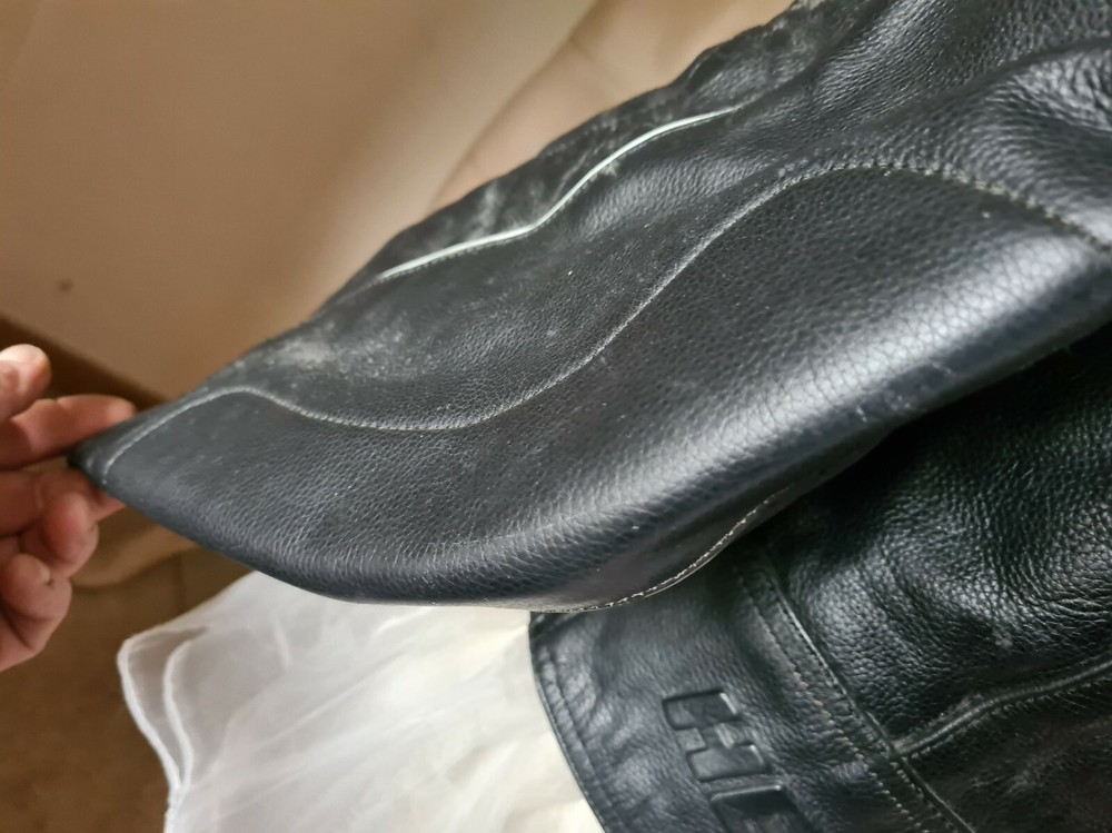 Hein Gericke ladies leather Jacket in black