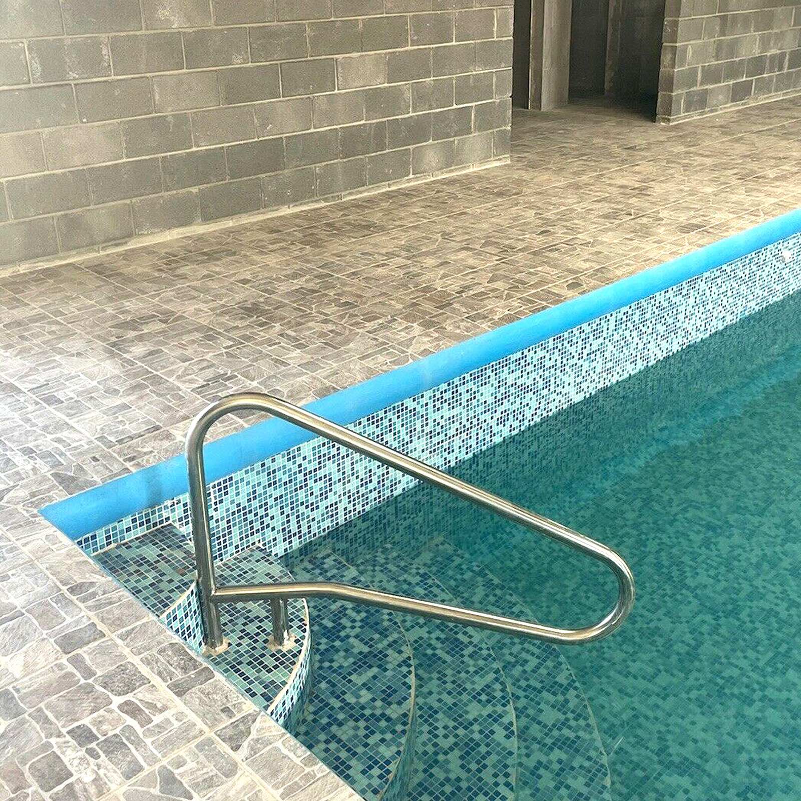 KUAFU Swimming Pool Hand Rail Ladder Handrail Stair Rail 304 Stainless Steel