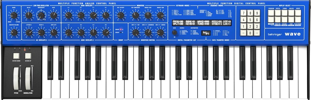 Behringer Wave Hybrid Wavetable Synthesizer