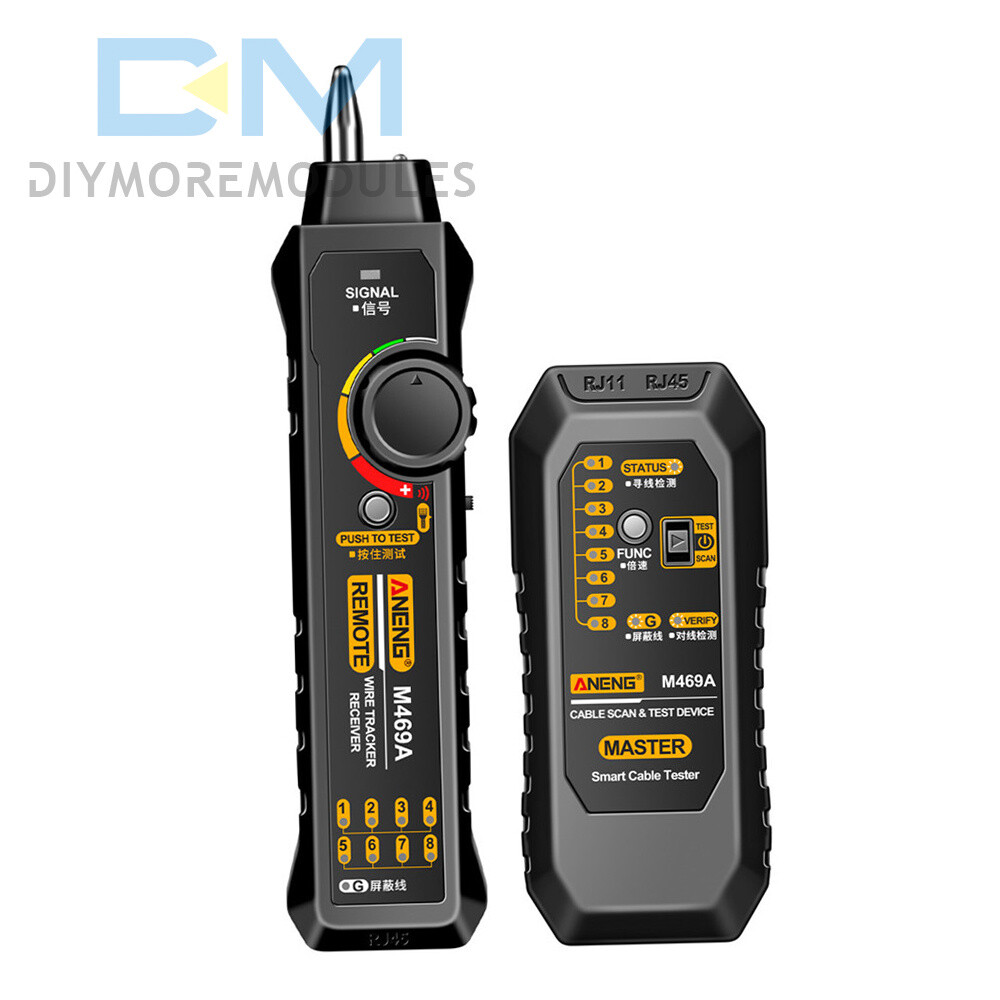 ANENG M469A Multifunctional Network Cable Tracker Networking Analyzer RJ45 /RJ11
