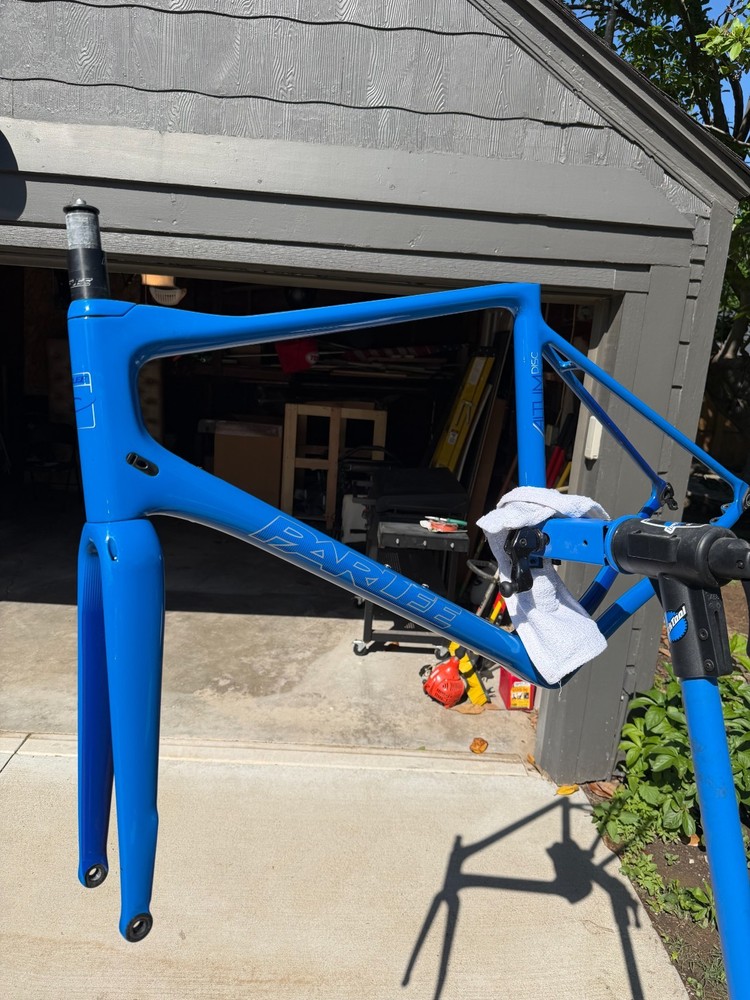 Parlee Altum Disc Frameset Carbon L Blue