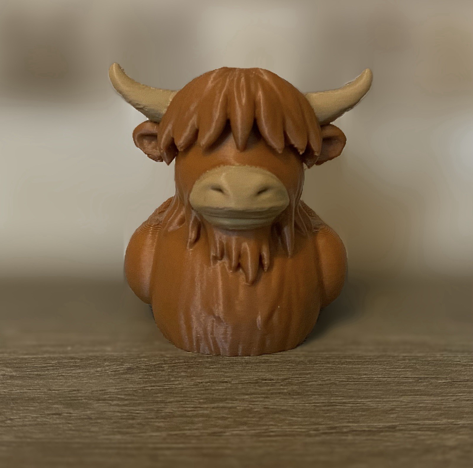 Highland Cow Duck