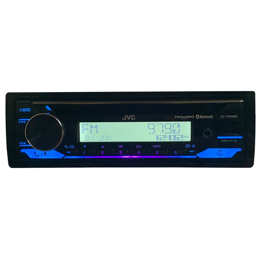 Marine Boat CD Bluetooth Receiver, Wired Remote, Antenna