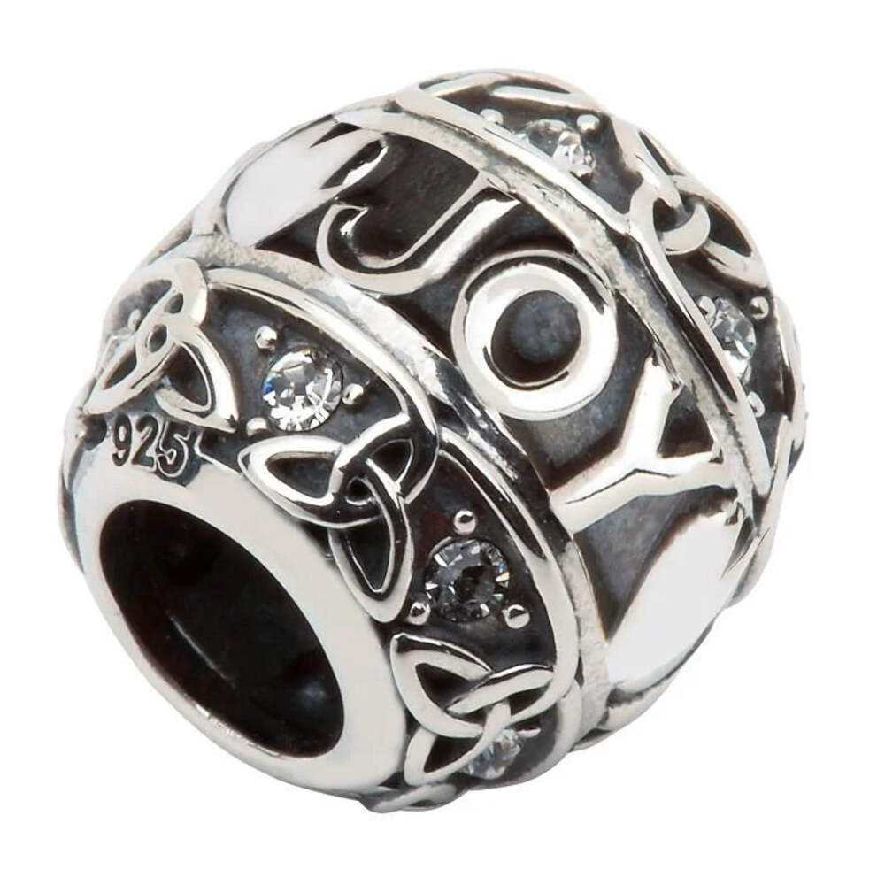 Sterling Silver Trinity Knot Joy Bead