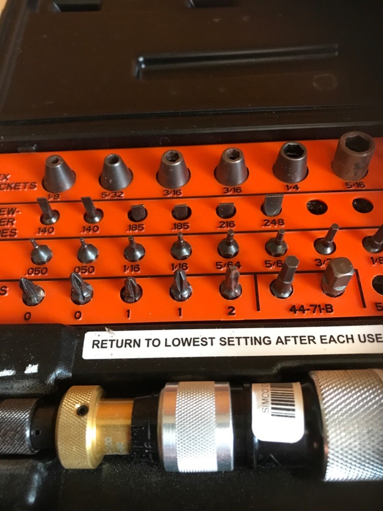 UTICA Torque Limiting Screwdriver Kit- KT-130